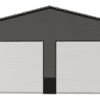 24'x30'x10' Metal Garage - Image 2