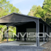 24'x50'x9' Metal Combo Storage Unit
