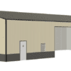30'x70'x14' Metal Garage - Image 3