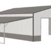 44'x40'x12'/8' Metal Barn and Lean to - Image 3