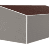 26'x35'x10' Gray Metal Garage - Image 5