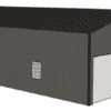 24'x40'x12' Vertical Roof Metal Garage - Image 4
