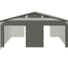 54'X80'X12'/9' Custom Metal Building - Image 2